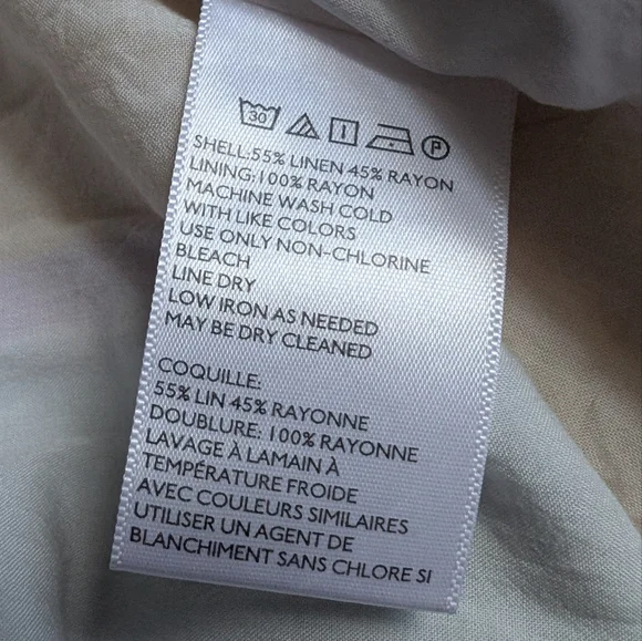 β¨ Urban Outfitters Amber Button-Down Linen Midi Dress - Picture 6 of 9